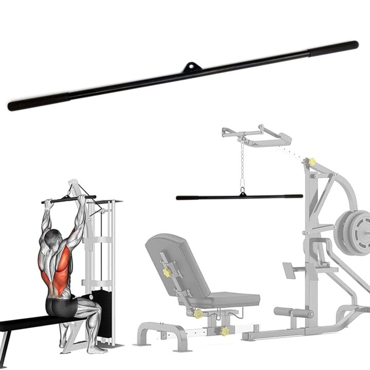 <strong>ストレートバーで背中強化ラットプルダウン／姫路パーソナルジム</strong>の画像