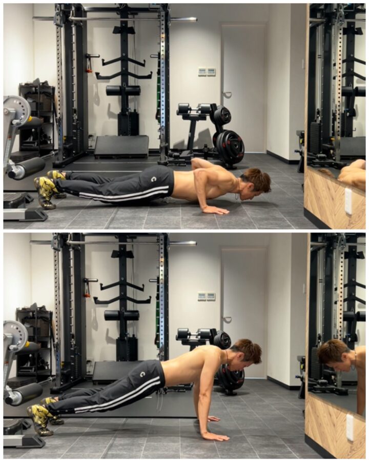 腕立て伏せ40回できる男性は健康？／姫路パーソナルジムの画像